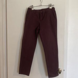 United Colors of Benetton wine pants size 6
